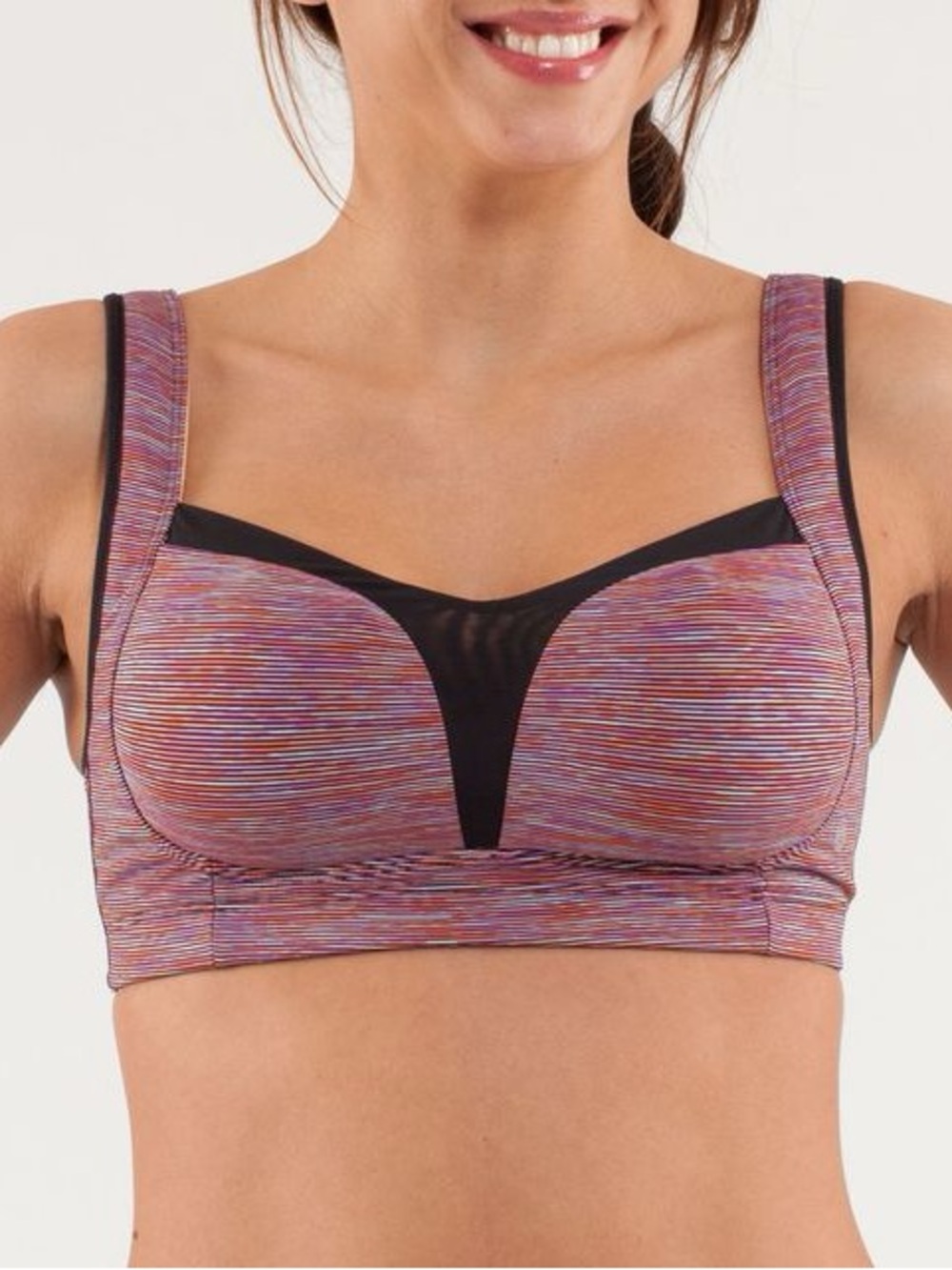 Lululemon |  Ta Ta Tamer II Wee Are From Space Black March Multi 36DD Multicolor